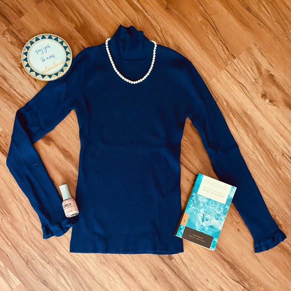 Evie Royal Blue Sweater - Picture 1 of 4